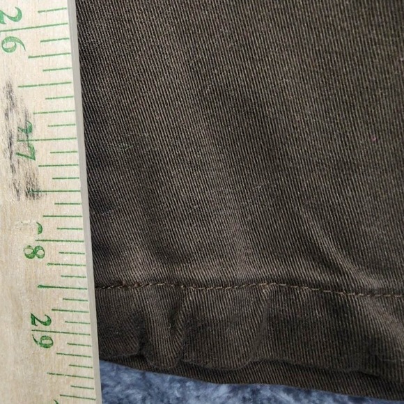 Lee Relaxed Fit At The Waist Brown Stretch Straight Leg Pants Womens 20W Medium - Picture 7 of 8